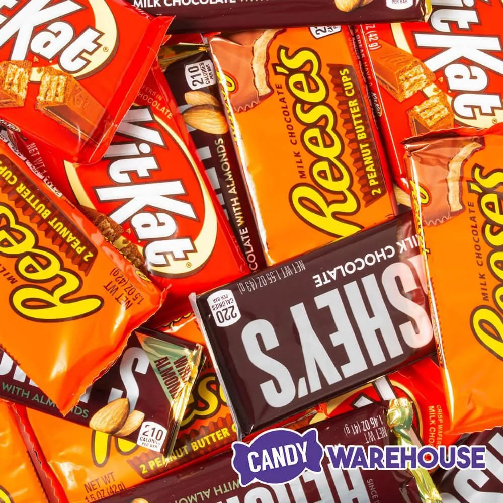 Hershey's Candy Bars: 30-Piece Variety Pack