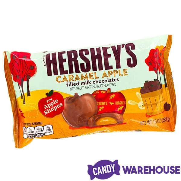 Hershey's Caramel Filled Milk Chocolate Apples: 25-Piece Bag