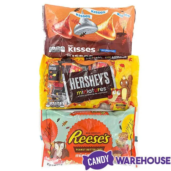 Hershey's Chocolate Autumn Candy Assortment: 3-Pack