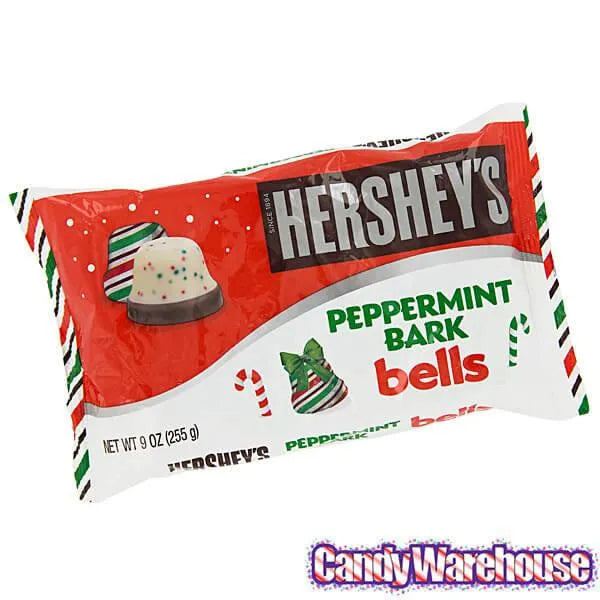 Hershey's Christmas Peppermint Bells Candy: 9-Ounce Bag