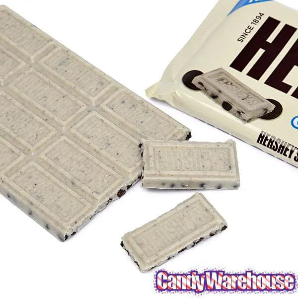 Hershey's Cookies n Creme 4-Ounce Jumbo Candy Bars: 12-Piece Box