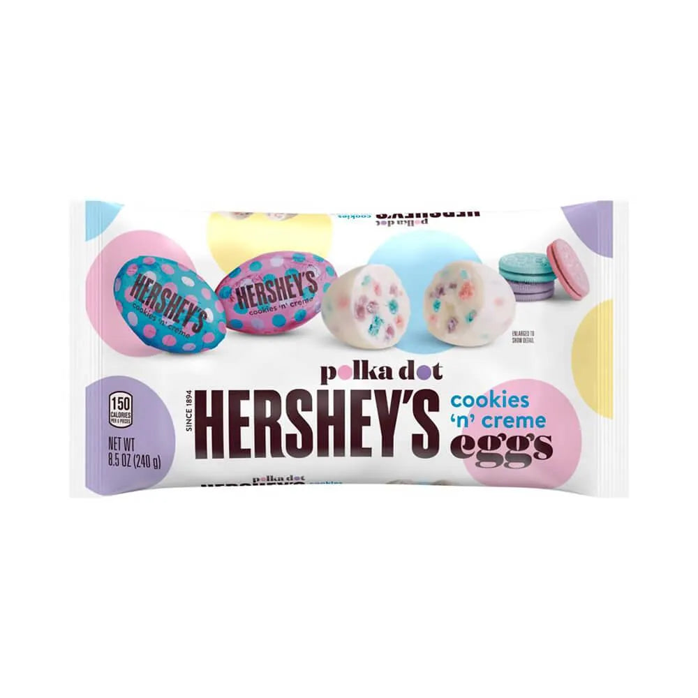 Hershey's Cookies 'n Creme Candy Eggs: 8.5-Ounce Bag