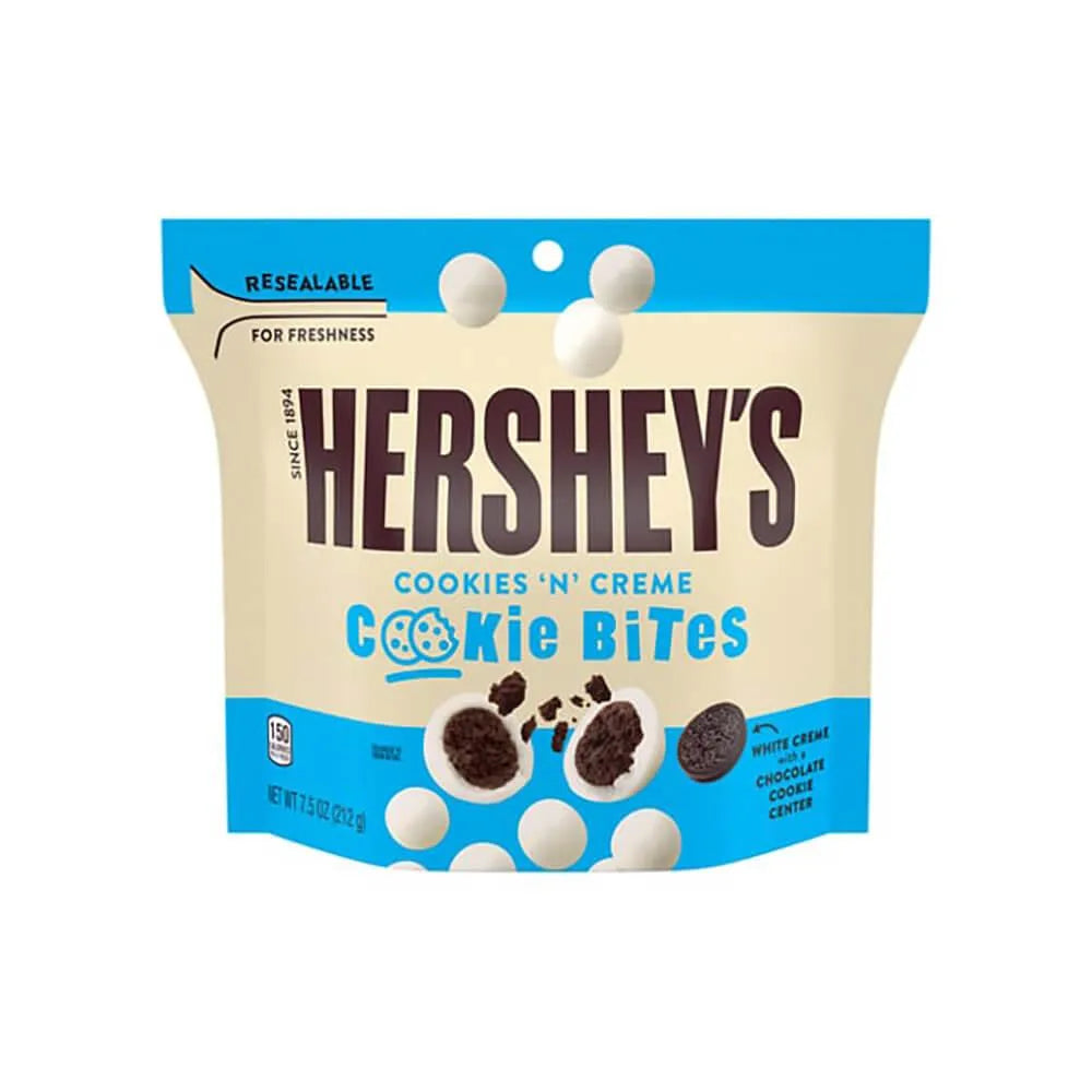 Hershey's Cookies n Creme Cookie Bites Candy: 7.5-Ounce Bag