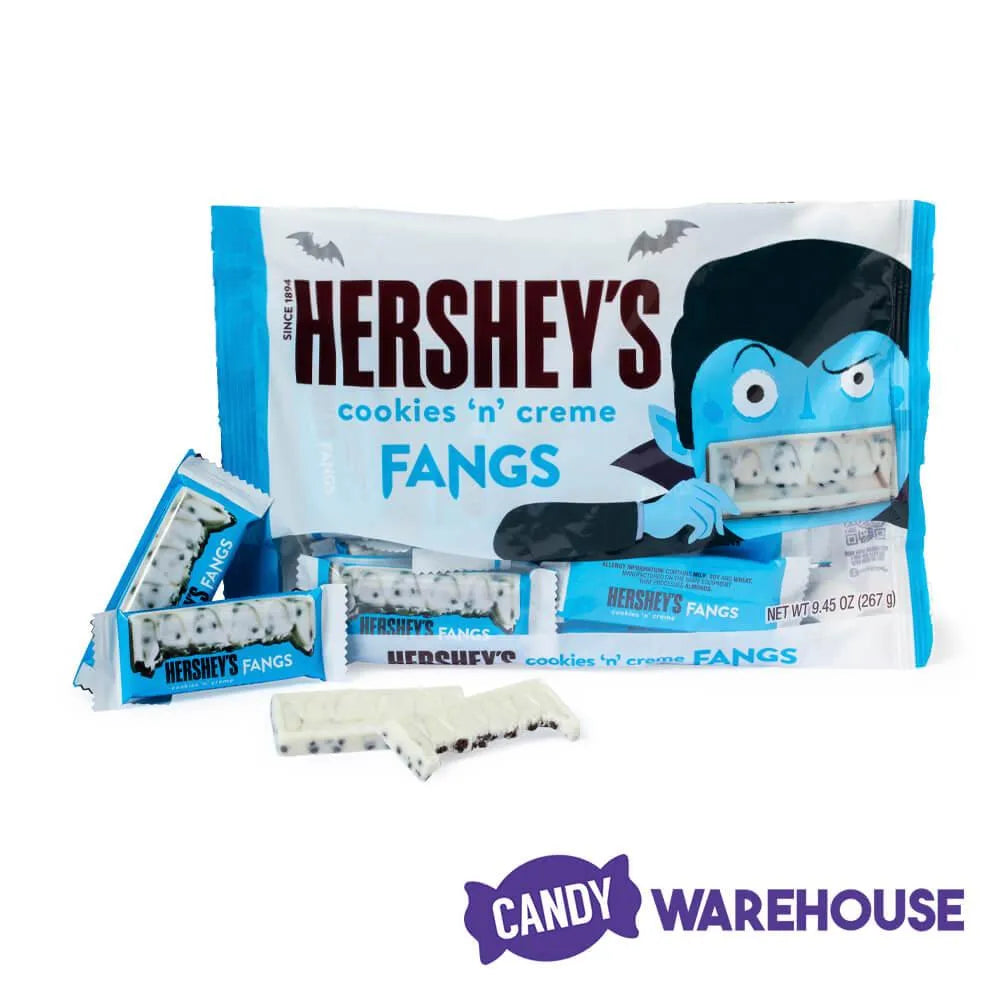 Hershey's Cookies n Creme Fangs: 20-Piece Bag