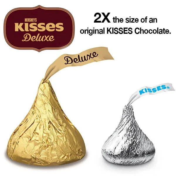 Hershey's Hazelnut Kisses Deluxe Premium Collection: 35-Piece Acrylic Gift Box