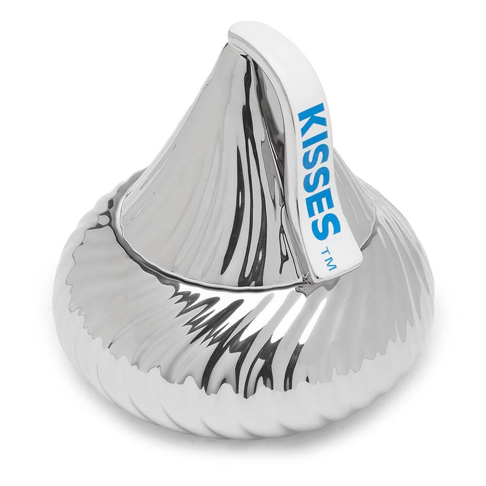 Hershey's Kiss Candy Jar - Silver