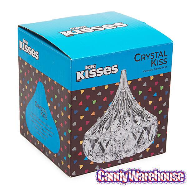 Hershey's Kiss Clear Crystal Candy Dish