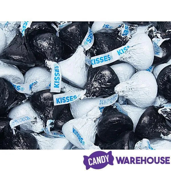 Hershey's Kisses Color Combo - Black and White: 800-Piece Box