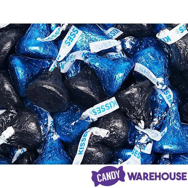 Hershey's Kisses Color Combo - Dark Blue and Black: 800-Piece Box