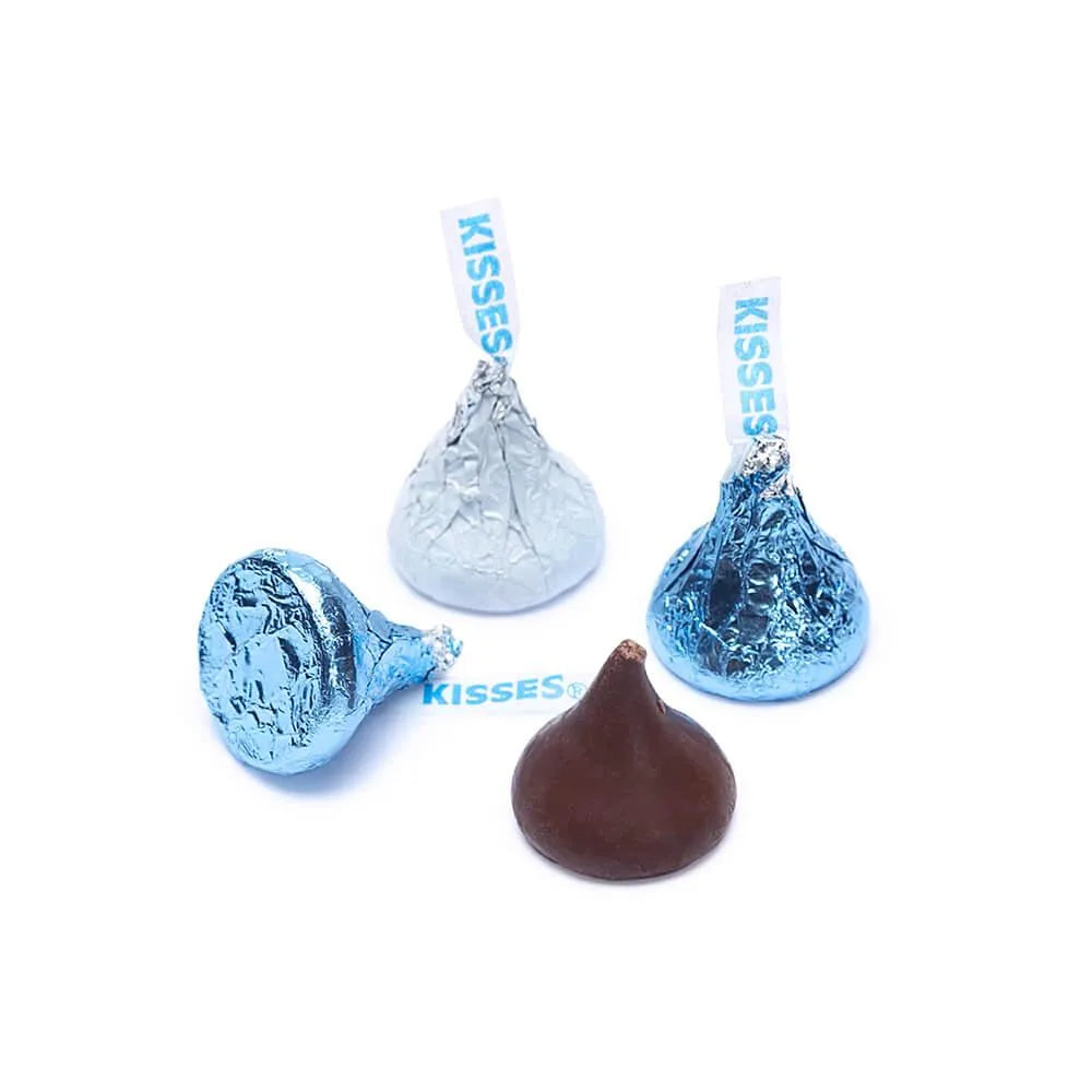 Hershey's Kisses Color Combo - Light Blue and White: 800-Piece Box