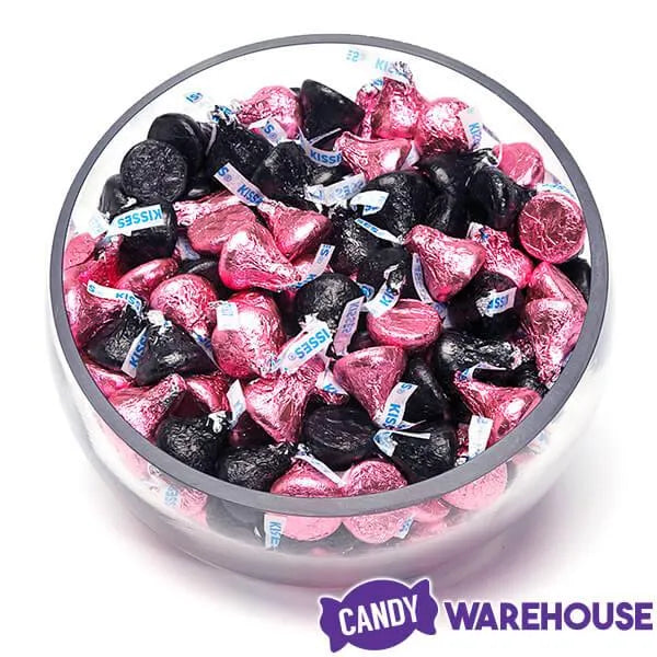 Hershey's Kisses Color Combo - Pink and Black: 800-Piece Box