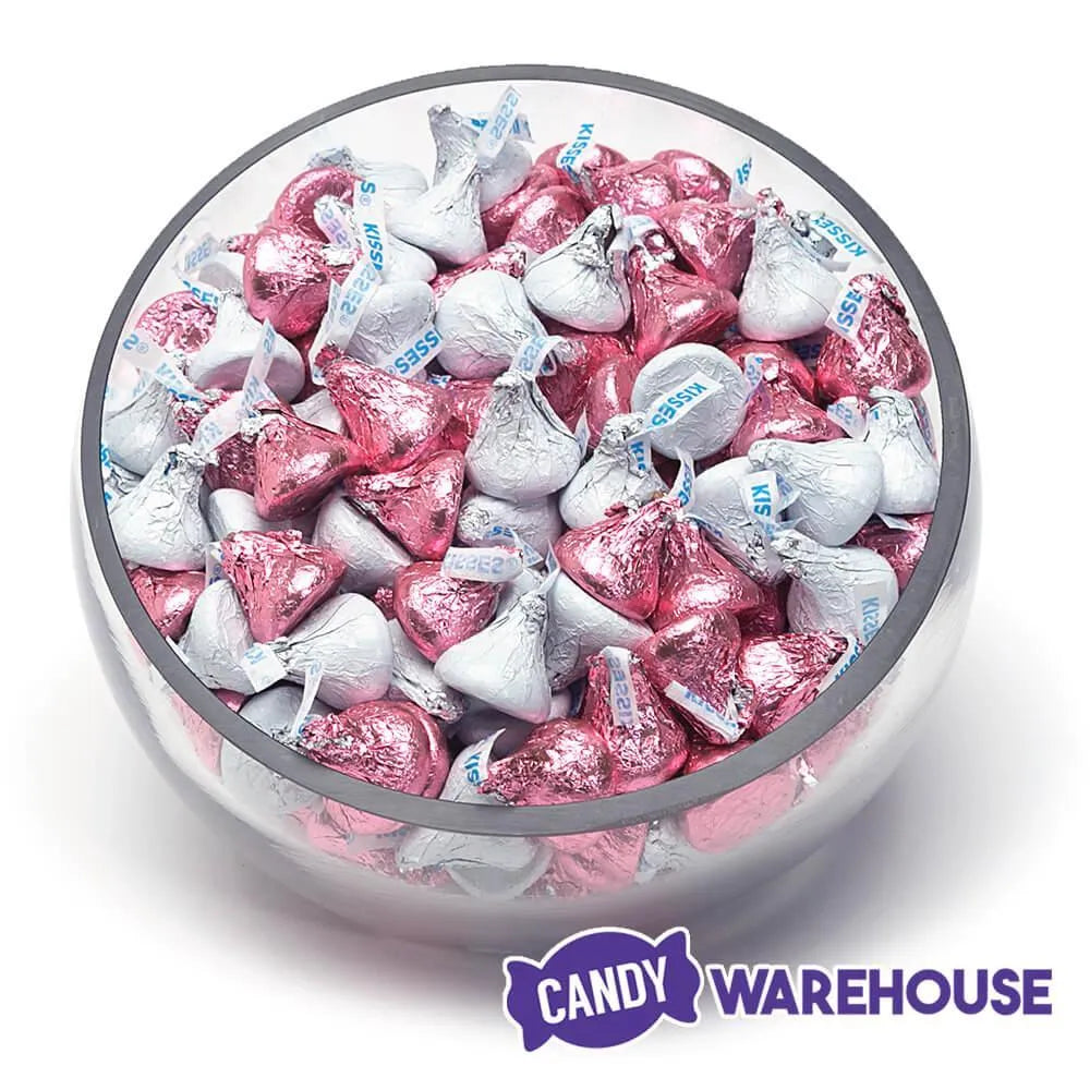 Hershey's Kisses Color Combo - Pink and White: 800-Piece Box