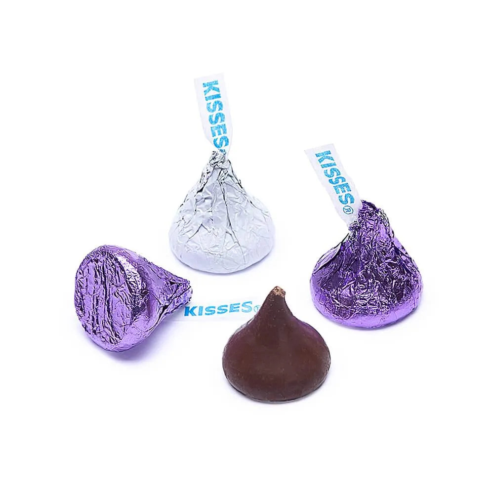 Hershey's Kisses Color Combo - Purple and White: 800-Piece Box