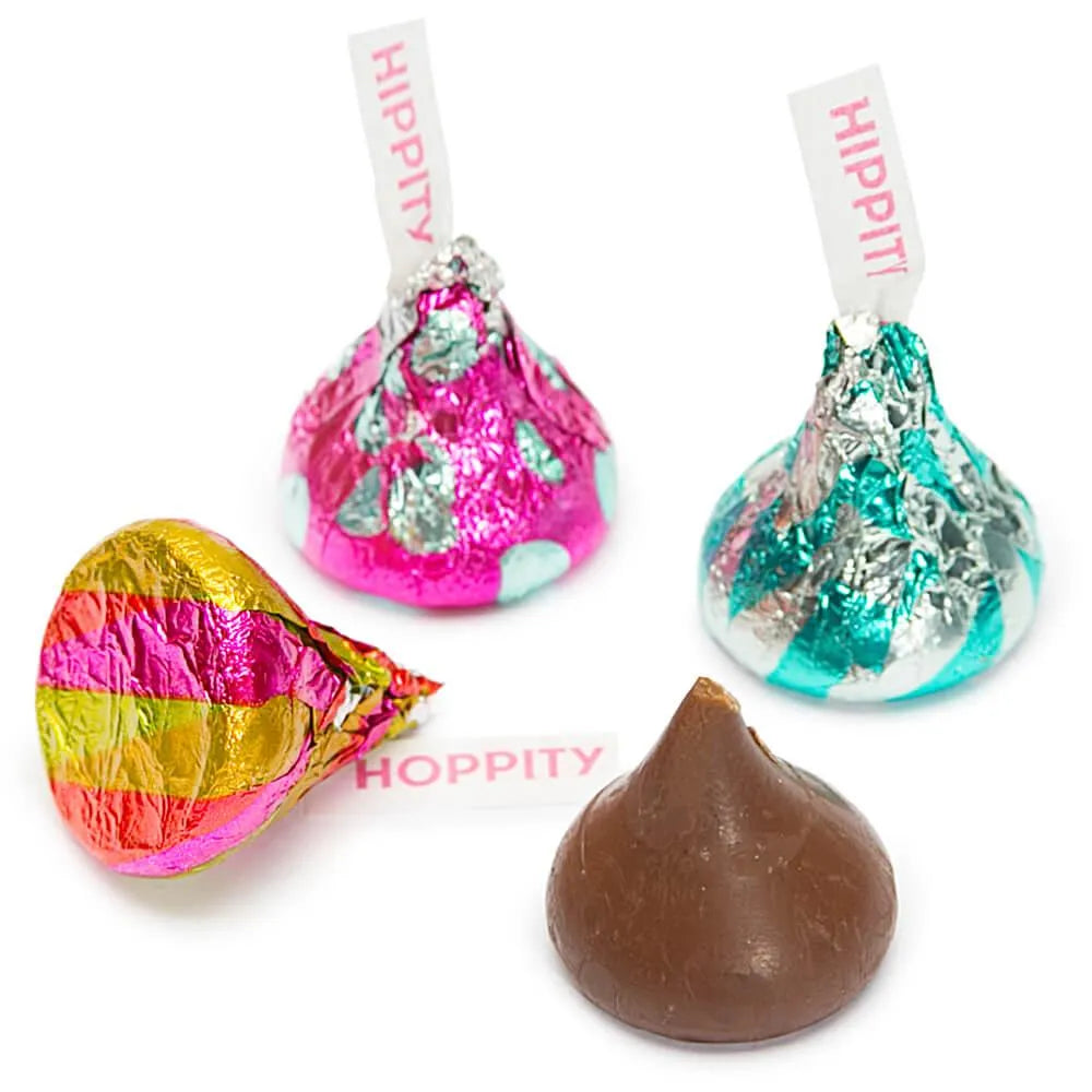 Hershey's Kisses Easter Egg Hunt Foil Designs 10.1-Ounce Bag