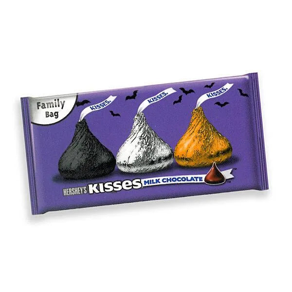 Hershey's Kisses Halloween Foiled Milk Chocolate Candy: 100-Piece Bag