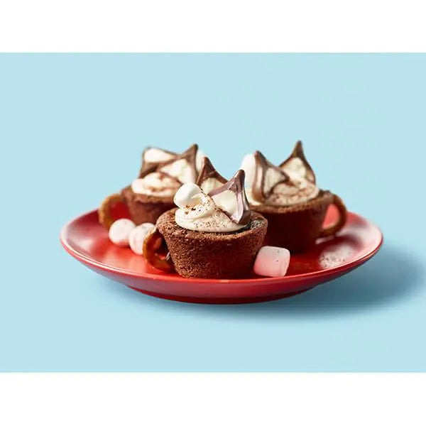 Hershey's Kisses Hot Cocoa Milk Chocolates with Marshmallow Creme: 9-Ounce Bag