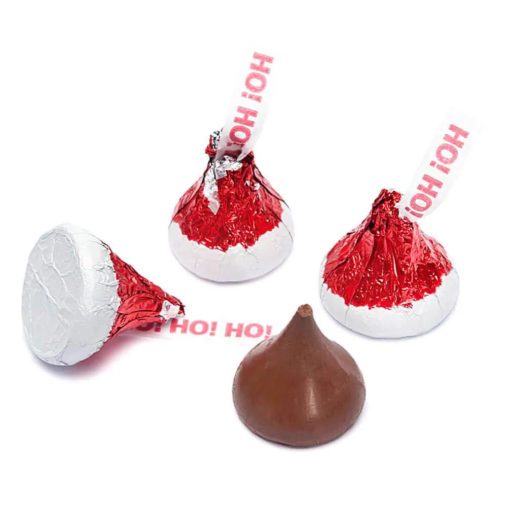 Hershey's Kisses in Santa Hat Foils: 10.1-Ounce Bag