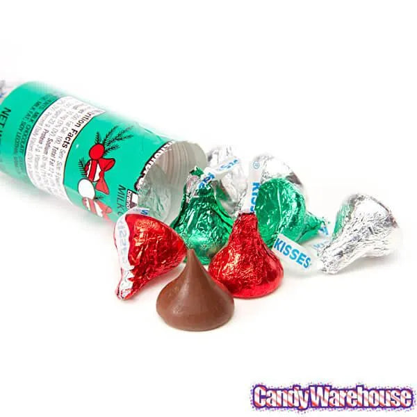 Hershey's Kisses Milk Chocolates Filled Tubular Candy Cane