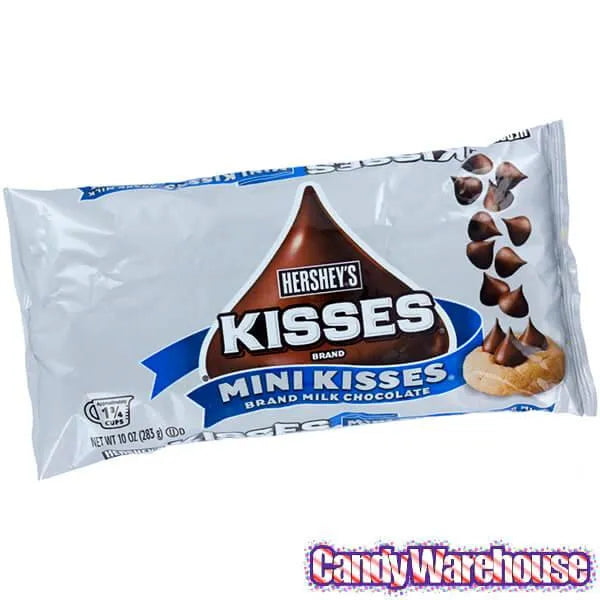 Hershey's Kisses Mini Milk Chocolate Drops: 10-Ounce Bag