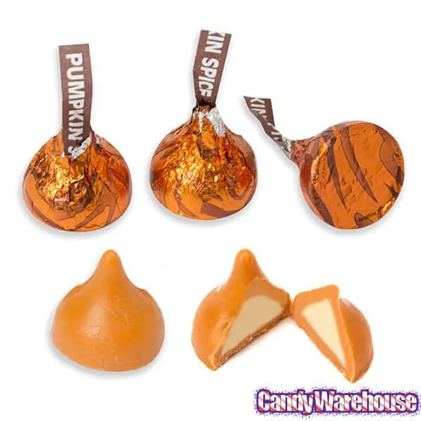 Hershey's Kisses Pumpkin Spice Candy: 60-Piece Bag