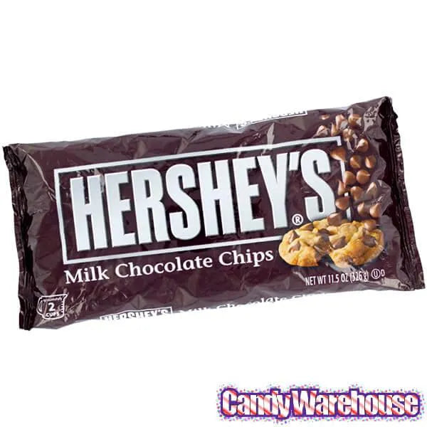 Hershey's Milk Chocolate Baking Chips: 11.5-Ounce Bag