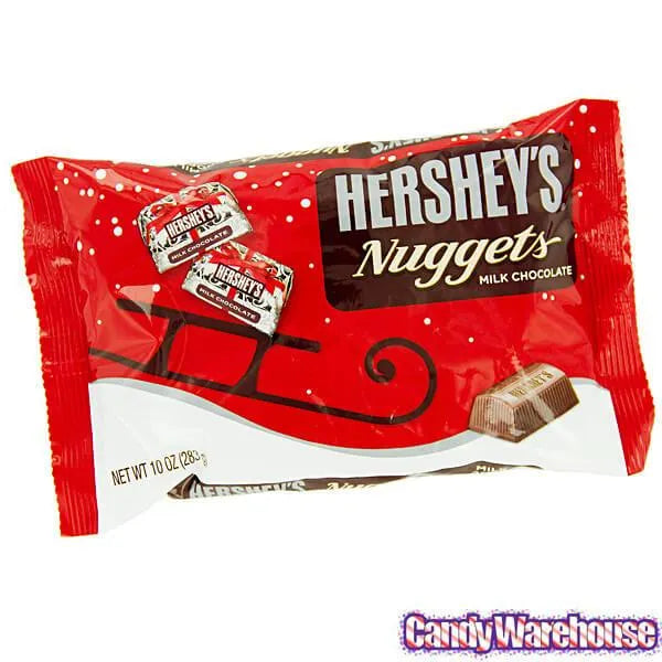 Hershey's Milk Chocolate Christmas Nuggets Candy: 10-Ounce Bag