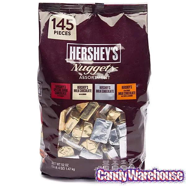 Hershey's Nuggets Chocolate Assortment: 145-Piece Bag