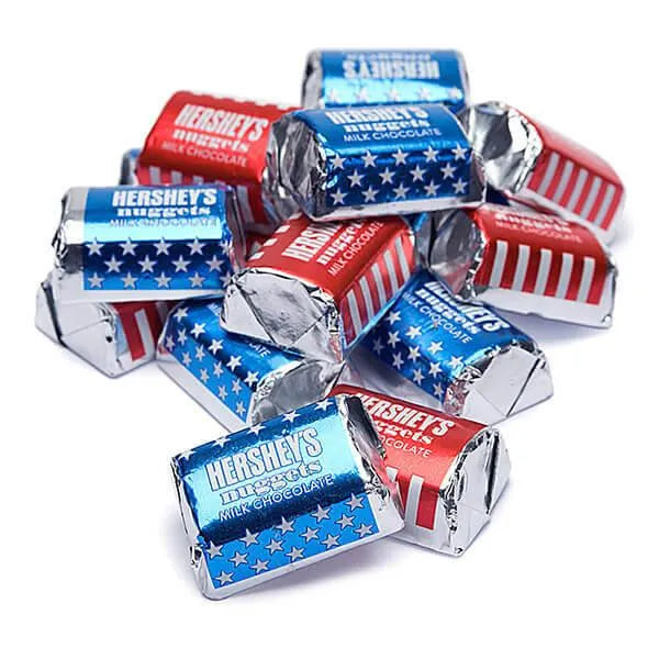 Hershey's Nuggets Chocolate Assortment - USA Flag: 10.8-Ounce Bag