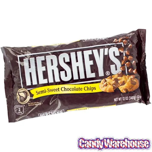 Hershey's Semi-Sweet Chocolate Chips: 12-Ounce Bag