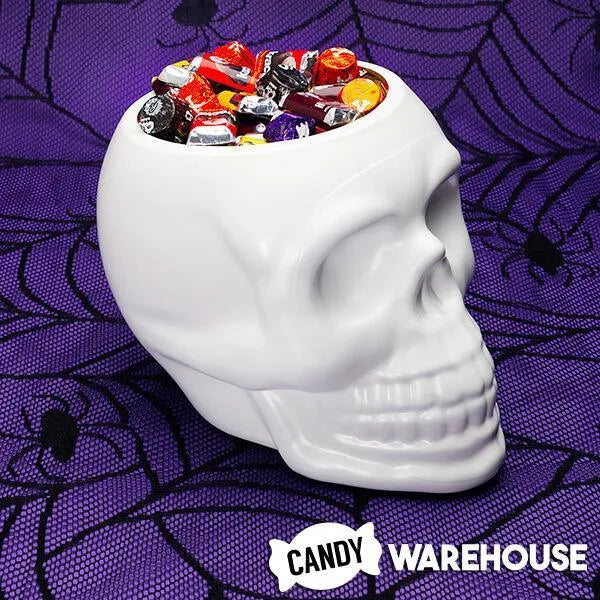 Hersheys Skull Halloween Candy Assortment: 160-Piece Bowl