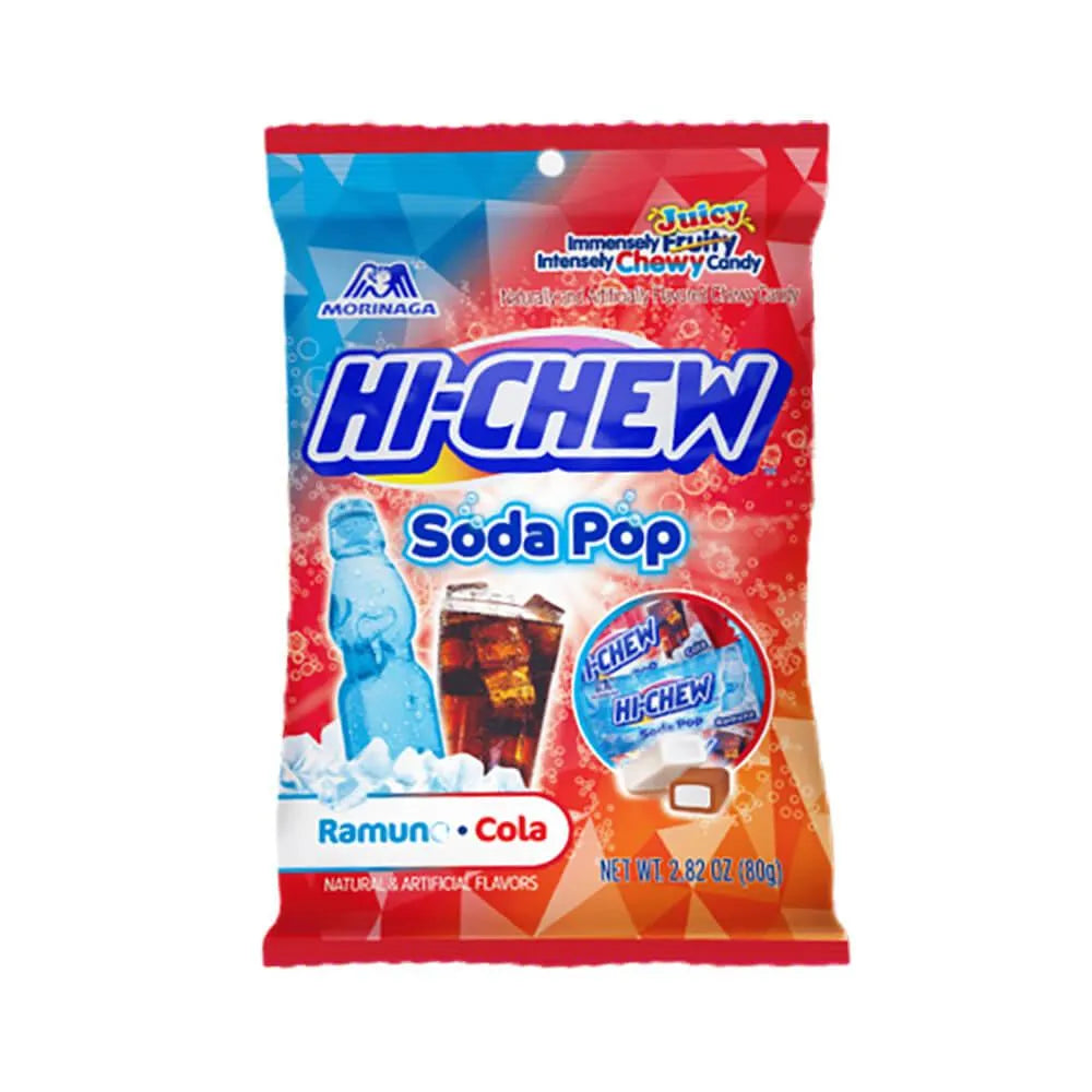 Hi-Chew Fruit Chews Soda Pop Mix: 6-Piece Case