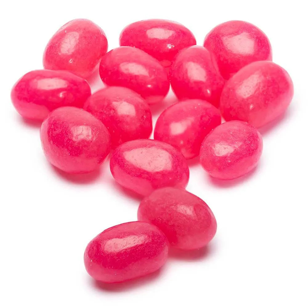 Hot Pink Jelly Beans - Strawberry: 2LB Bag