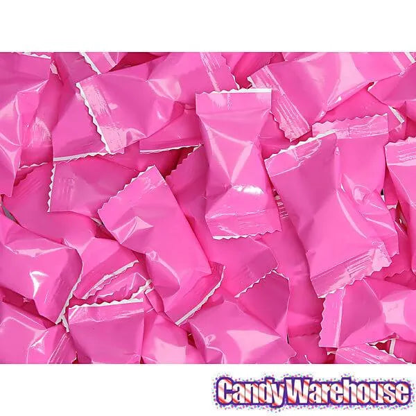 Hot Pink Wrapped Buttermint Creams: 300-Piece Case