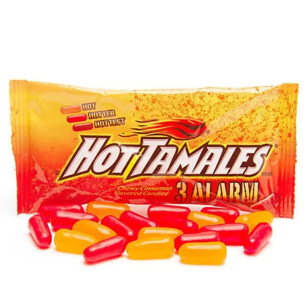 Hot Tamales 3 Alarm Fire Candy 1.8-Ounce Packs: 24-Piece Box