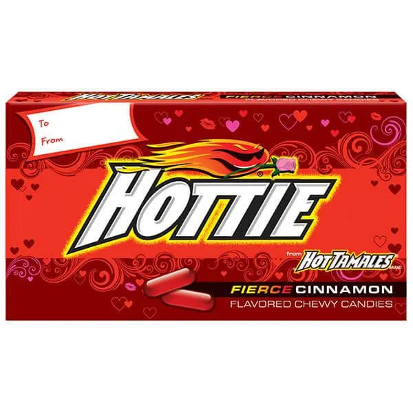 Hot Tamales 5-Ounce Valentine Candy Packs: 12-Piece Box