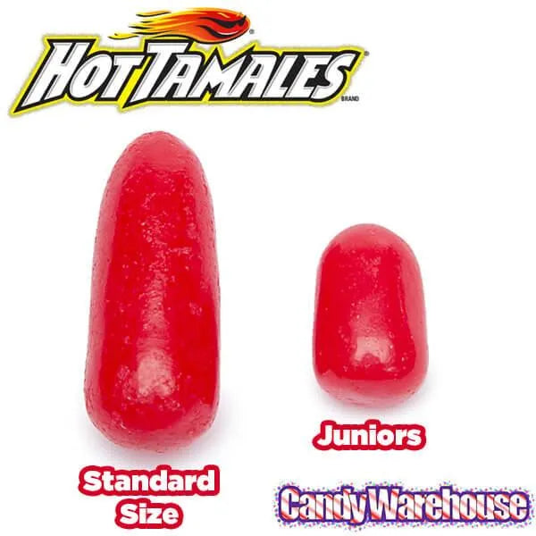 Hot Tamales Juniors Candy 3.5-Ounce Packs: 18-Piece Box