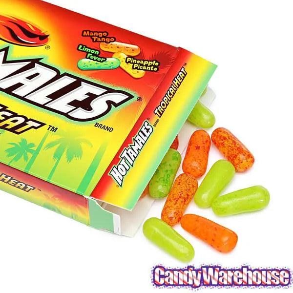 Hot Tamales Tropical Heat Candy 5-Ounce Packs: 12-Piece Box