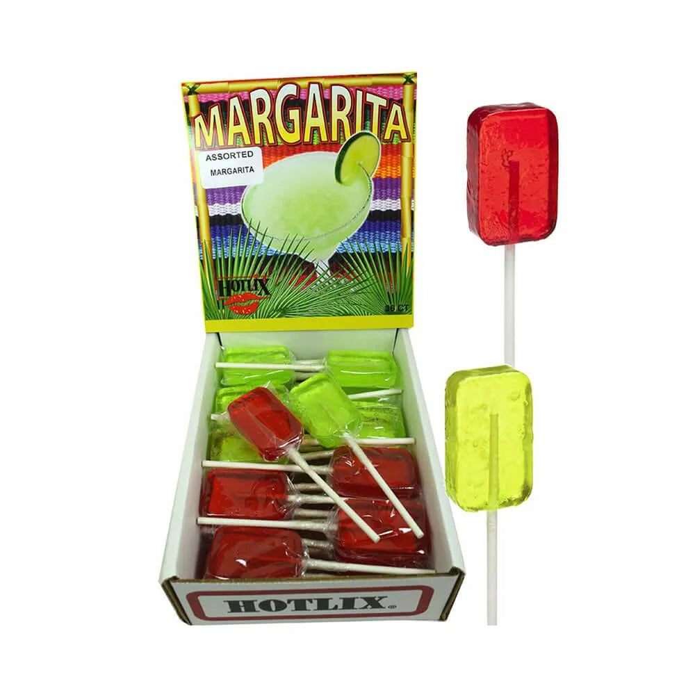 Hotlix Margarita Suckers: 36-Piece Box