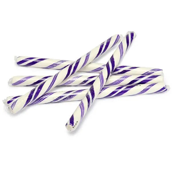 Huckleberry Hard Candy Sticks: 100-Piece Box