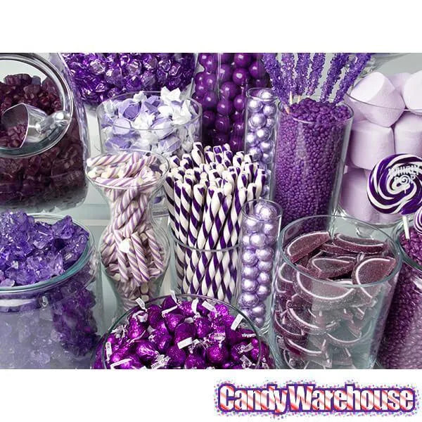 Huckleberry Hard Candy Sticks: 100-Piece Box