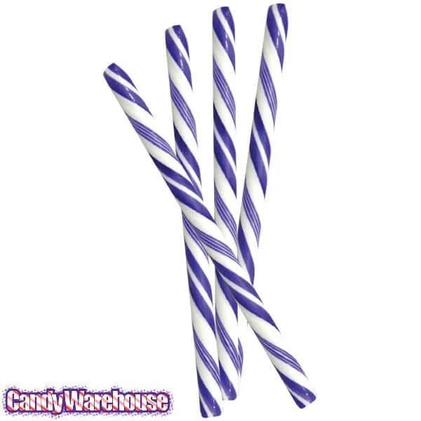 Huckleberry Hard Candy Sticks: 100-Piece Box