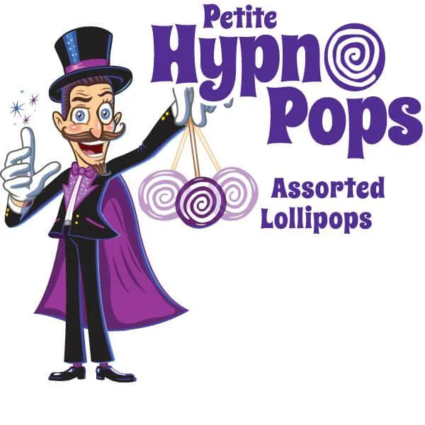 Hypno Pops Petite Swirled Lollipops - Assorted: 100-Piece Bag