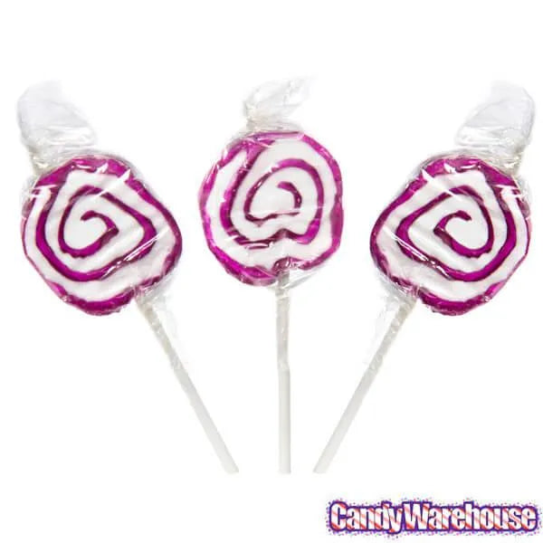 Hypno Pops Petite Swirled Lollipops - Grape: 100-Piece Bag