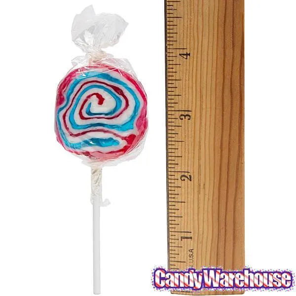 Hypno Pops Petite Swirled Lollipops - USA: 100-Piece Bag