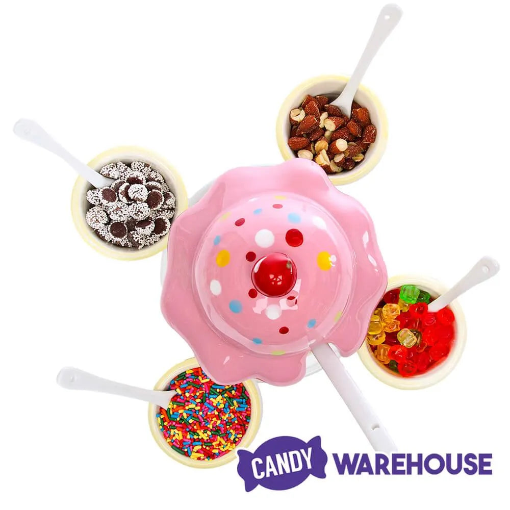 Ice Cream Social Candy Topping Spinning Server