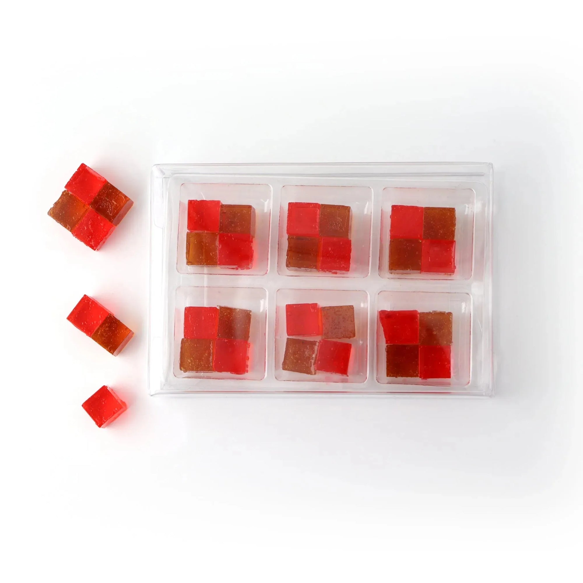 Pure Sugar Candy Raspberry Iced Tea Candy Cubes