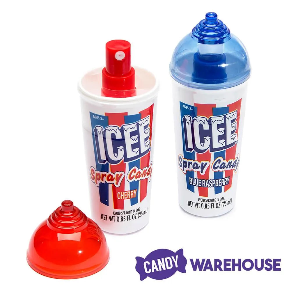 ICEE Spray Candy Dispensers: 12-Piece Display