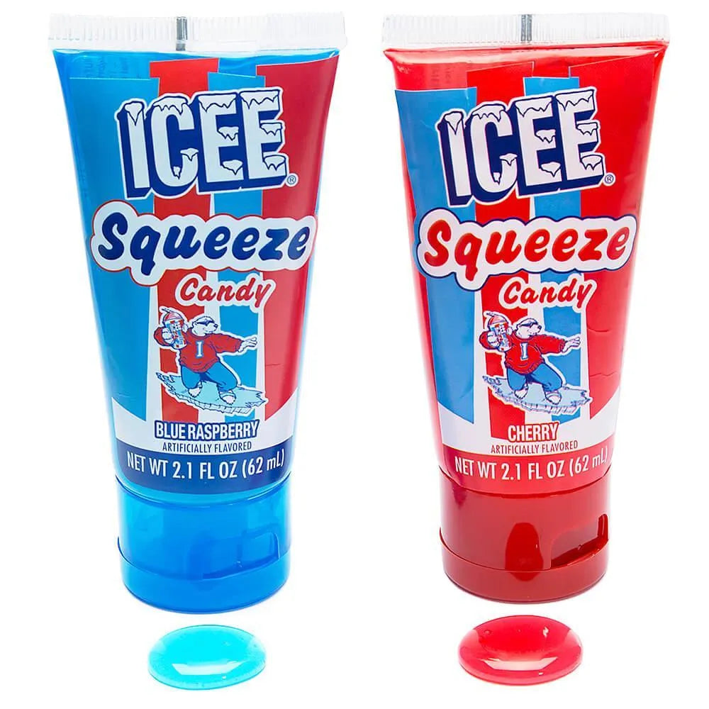 ICEE Squeeze Candy Tubes: 12-Piece Display