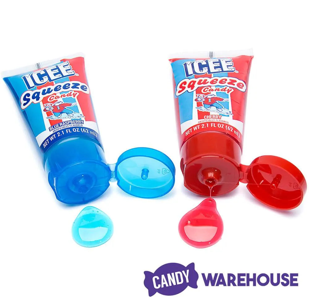 ICEE Squeeze Candy Tubes: 12-Piece Display