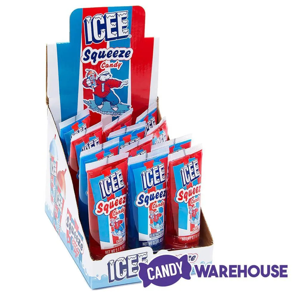 ICEE Squeeze Candy Tubes: 12-Piece Display